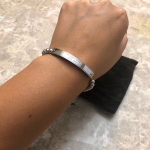 Women silver Micheal Kors bracelet